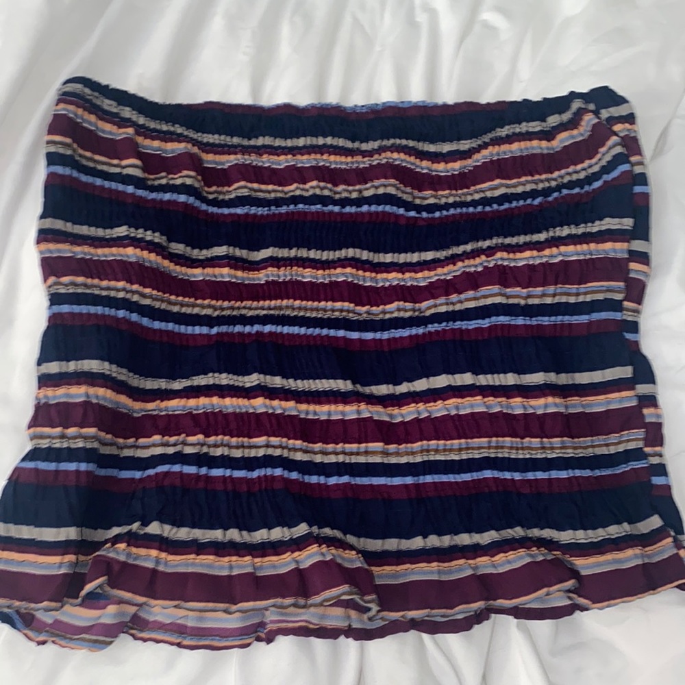 Dark Colorful tube top